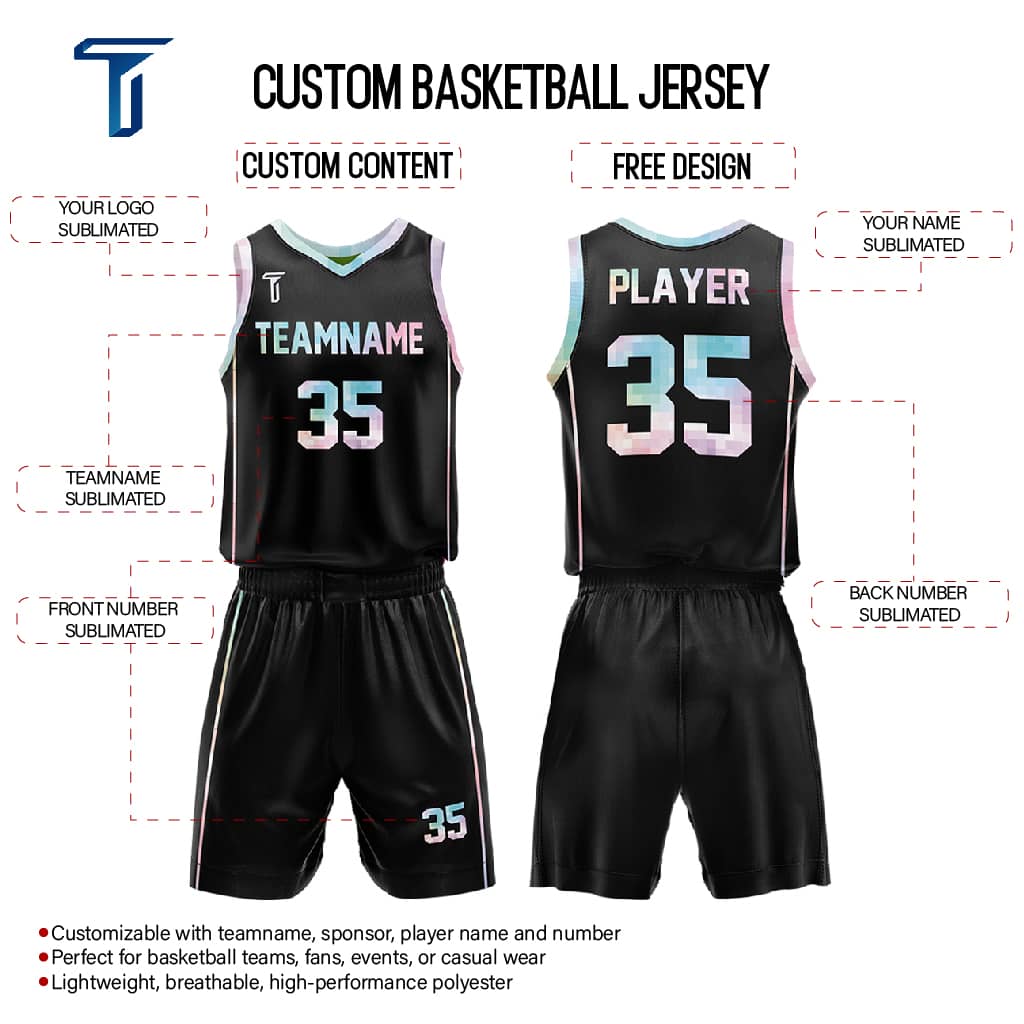 tteamwear basketball set custom content