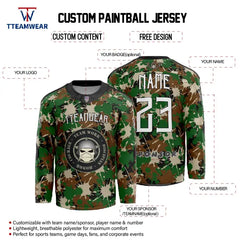 Army Camo Custom Paintball Jersey