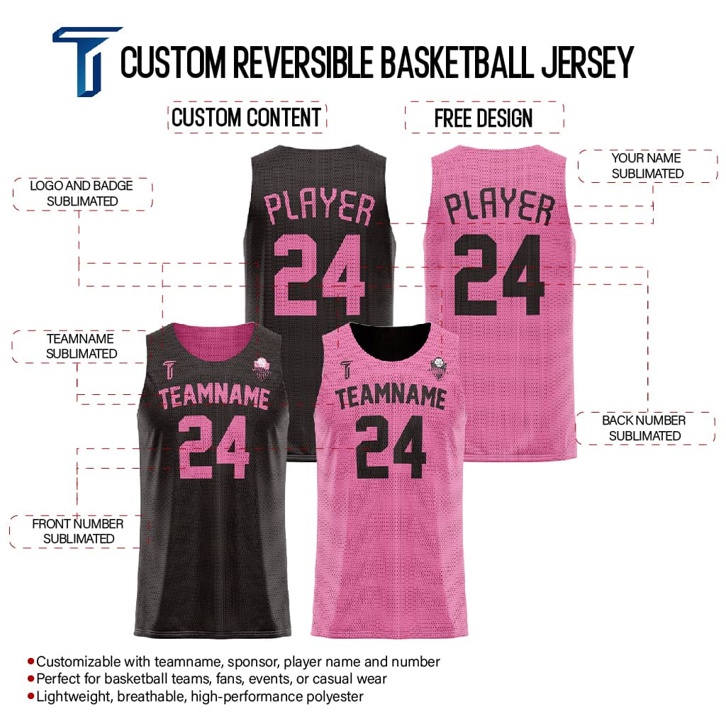 tteamwear custom reversible jersey