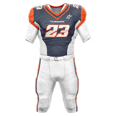 200 Series American Football Jersey & Integrated Pants 3D front