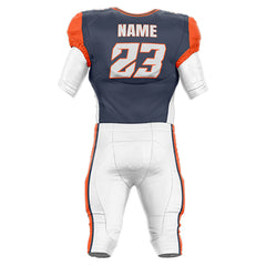 200 Series American Football Jersey & Integrated Pants 3D back