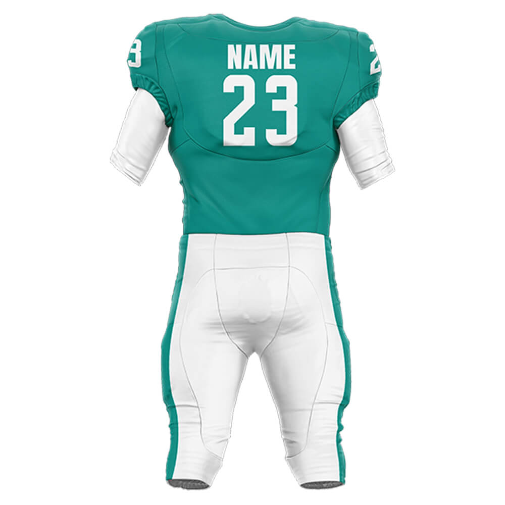 200 Series American Football Jersey & Integrated Pants 3D back
