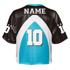 Custom Brave Spirit Oversized Football Jersey Street Fashion T-shirt