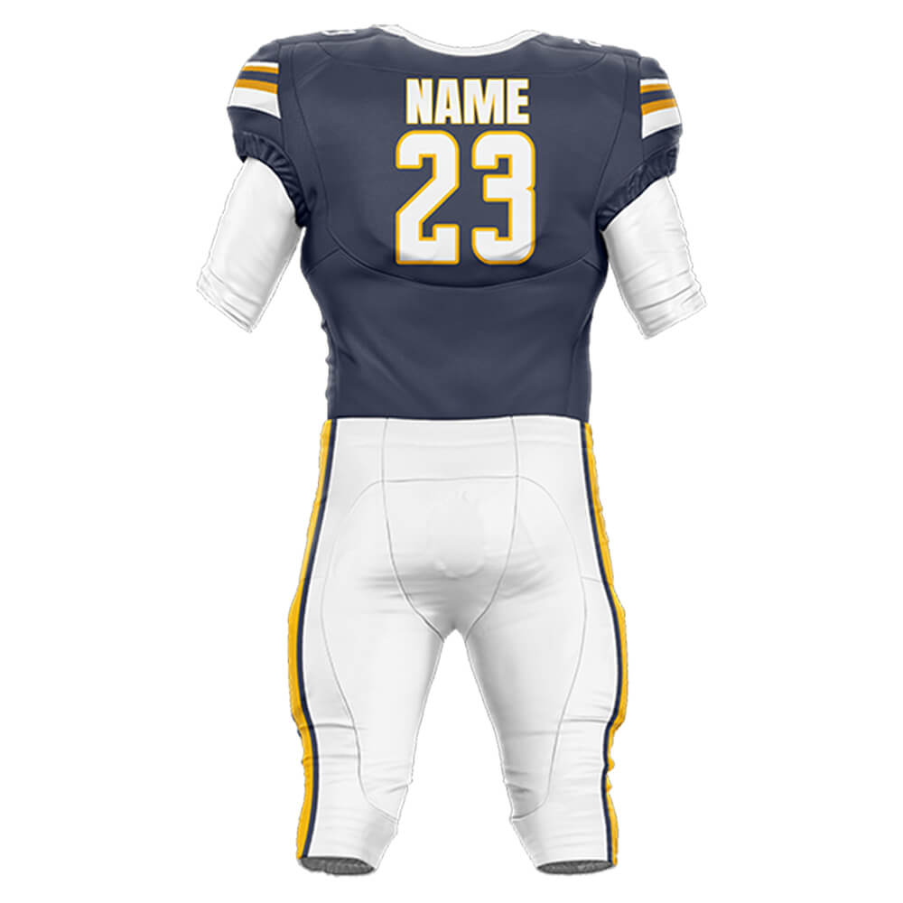 200 Series American Football Jersey & Integrated Pants 3D back