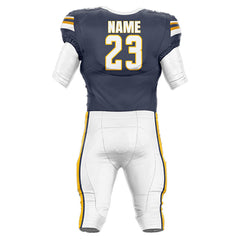 200 Series American Football Jersey & Integrated Pants 3D back