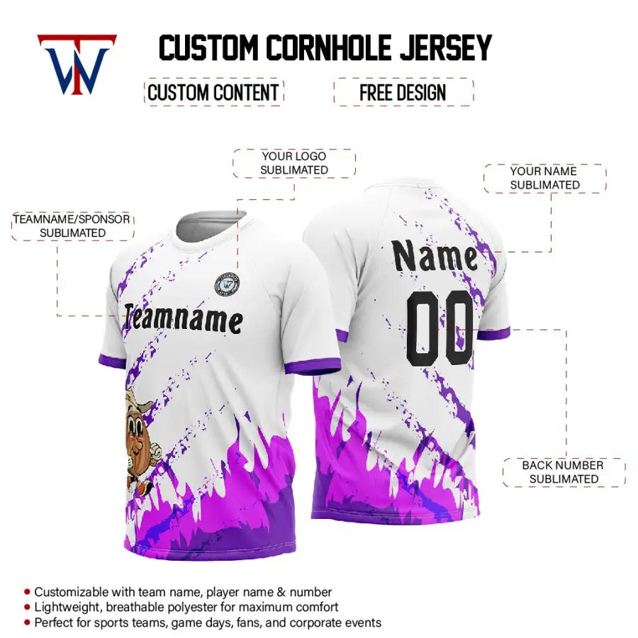 tteamear youth cornhole jersey