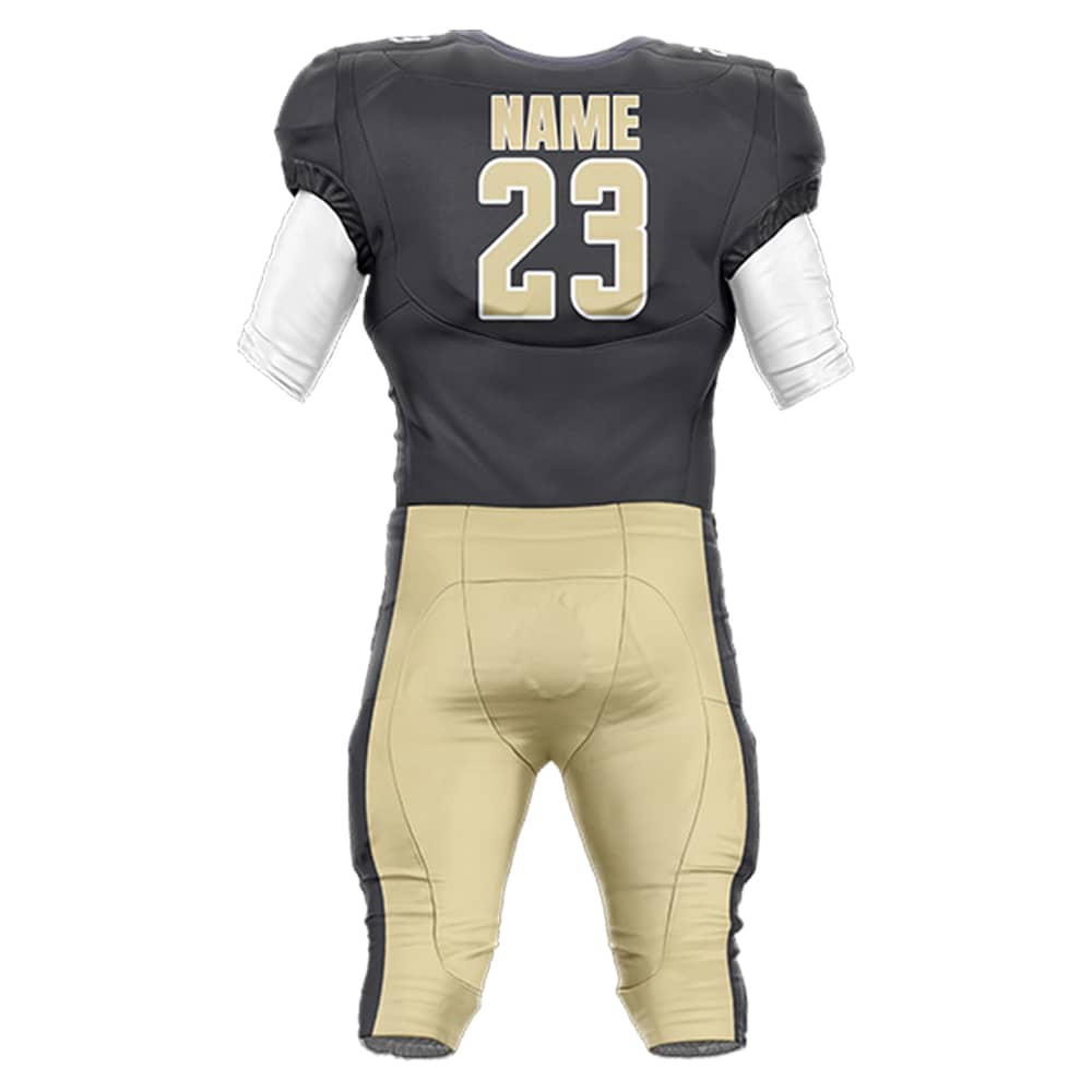 200 Series American Football Jersey & Integrated Pants 3D back