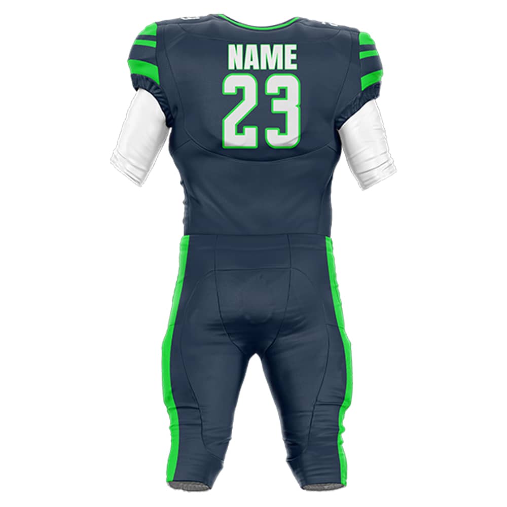 200 Series American Football Jersey & Integrated Pants 3D back