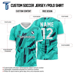 Sapphire Trace Custom Team Adult Youth Soccer Jersey