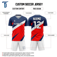Custom Split Team Soccer Jersey Uniform Set