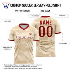 Custom Feathers Team Soccer Jersey