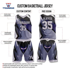 Custom Slamm Basketball Jersey Uniform