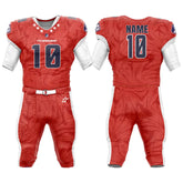 Custom Torrent American Football Jersey & Red Integrated Pants