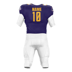 Custom Epaulettes American Football Jersey & White Integrated Pants