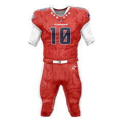Custom Torrent American Football Jersey & Red Integrated Pants