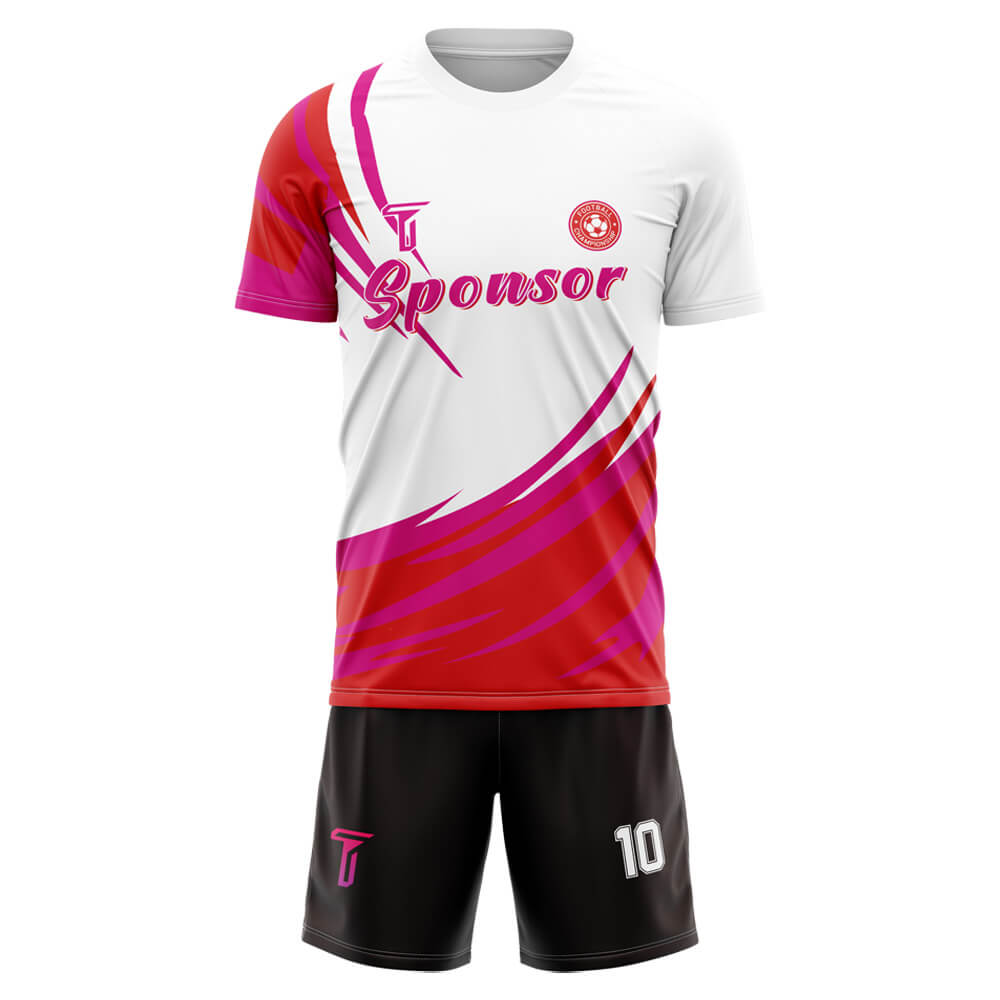 Custom Claw Marks Soccer Jersey front view