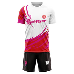 Custom Claw Marks Soccer Jersey front view