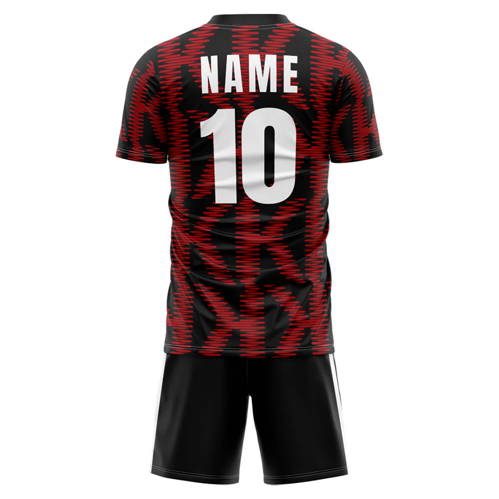 Custom DNA helix Soccer Jersey - back