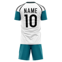 Custom Herringbone Soccer Jersey back view