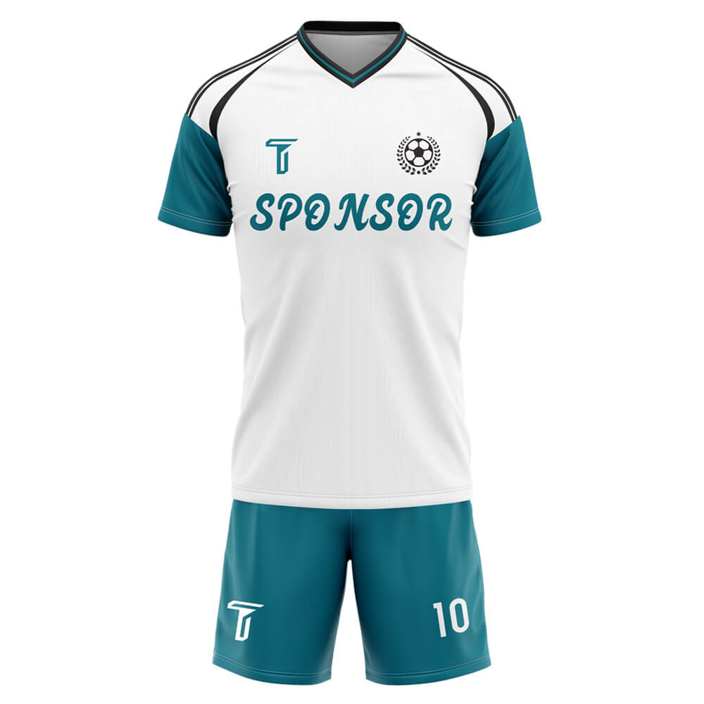 Custom Herringbone Soccer Jersey front view