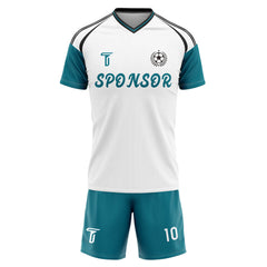 Custom Herringbone Soccer Jersey front view