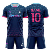 Custom Hex-Gradient Soccer Jersey