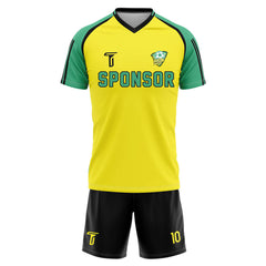 Custom Vibrant Soccer Jersey - front view