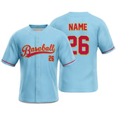 Throwback Custom Classic Full Button Baseball Jersey