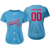 Custom Classic Full Button Baseball Jersey for Women - T teamwear