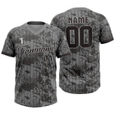 tteamwear custom baseball v-neck jersey