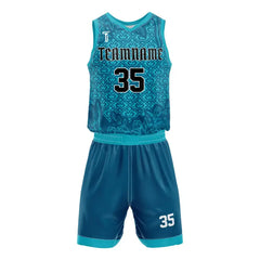 Custom Diamond Grid Basketball Jersey Uniform