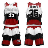 Smash Adult Youth Basketball Jersey Set 3D effect