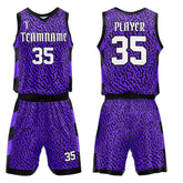 Voltage Burst Adult Youth Basketball Jersey Set 3D effect