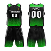Custom Emerald Adult Youth Basketball Jersey Set - T teamwear
