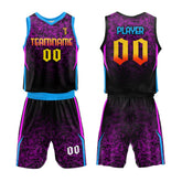 Custom Violets Adult Youth Basketball Jersey