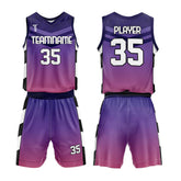 Custom Aurora Adult Youth Basketball Jersey Set - T teamwear
