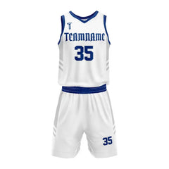 Custom Glacier Basketball Jersey Uniform Set