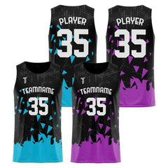 tteamwear custom youth reversible jersey