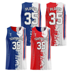 Split Custom Reversible Basketball Jersey