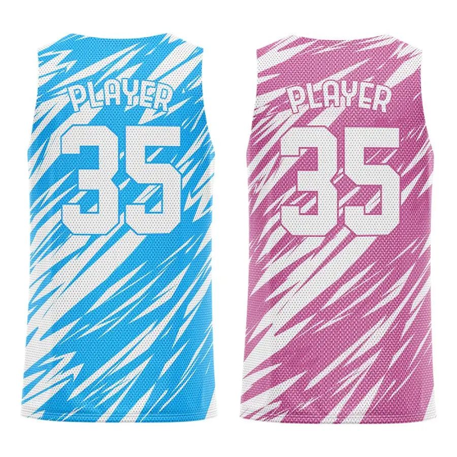 tteamwear custom youth reversible jersey
