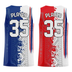 Split Custom Reversible Basketball Jersey