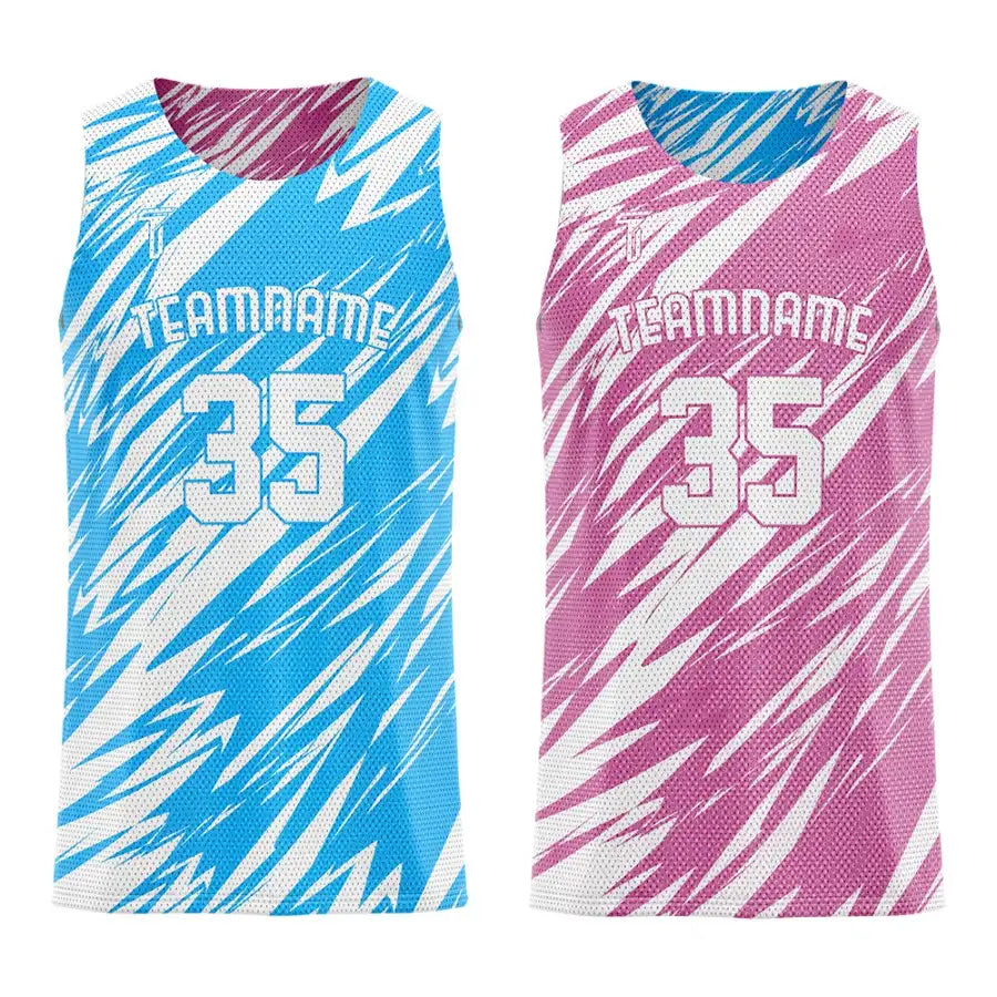 tteamwear custom youth reversible jersey
