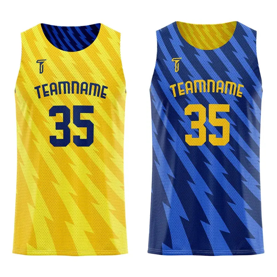 tteamwear custom youth reversible jersey