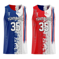 Split Custom Reversible Basketball Jersey