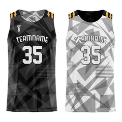 Geometry Custom Reversible Basketball Jersey