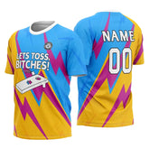 Lets Toss Flash Custom Cornhole Jersey