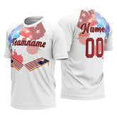 American Flag Custom Cornhole Jersey