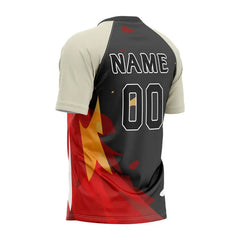 Lets Toss Fire Custom Cornhole Jersey