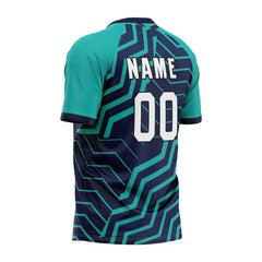 Zigzag Maze Custom Cornhole Jersey