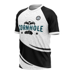Contour Lines Custom Cornhole Jersey